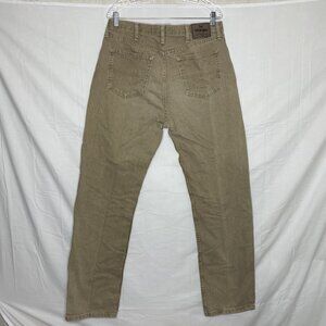 Wrangler Authentic Men's Tan Jeans - 36x34